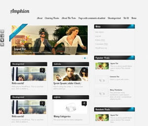 Amphion Lite WordPress Magazine Theme