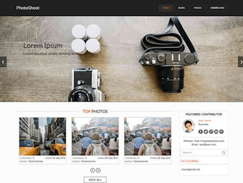 Photoshoot Theme for WordPress